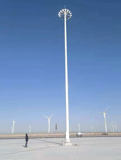 瓜州高速路服务区青湖路街道高杆灯项目