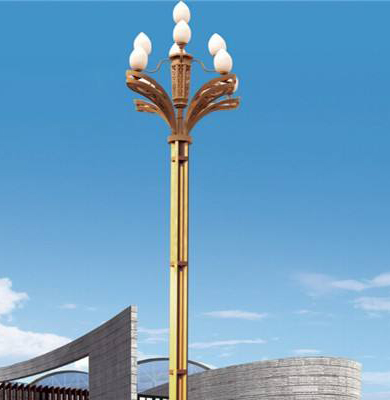 青湖路街道中华灯