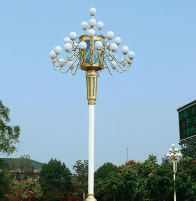 青湖路街道中华灯