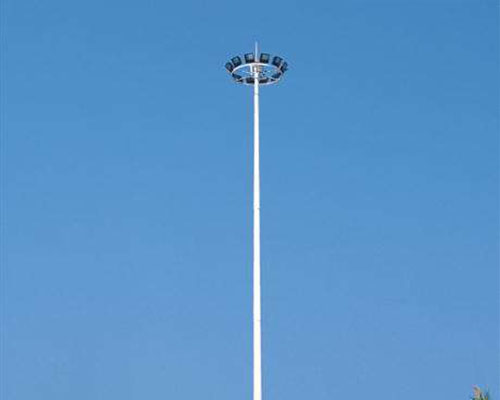 青湖路街道高杆灯