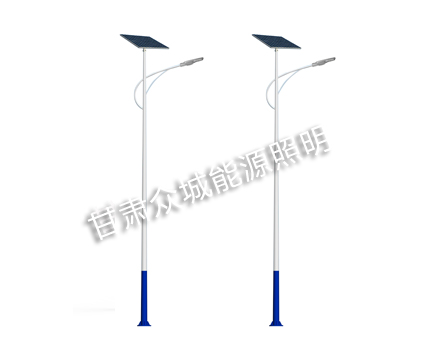 青湖路街道金爷太阳能led路灯