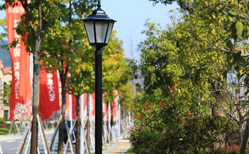 装青湖路街道庭院灯避坑指南：庭院路灯防雷接地要点
